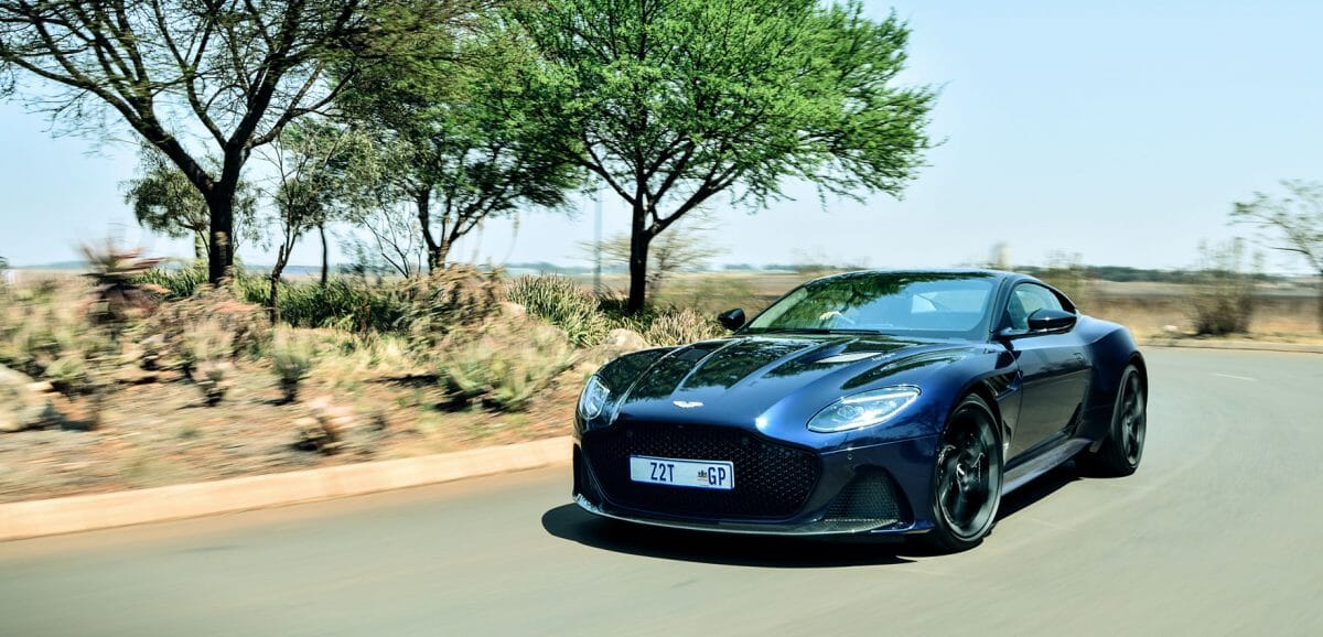 Dark Blue Aston Martin