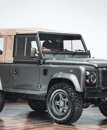 Savile Row Off-Roader: Lightweight Land Rover Defender by Twisted